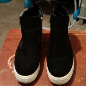 Black and White High tops